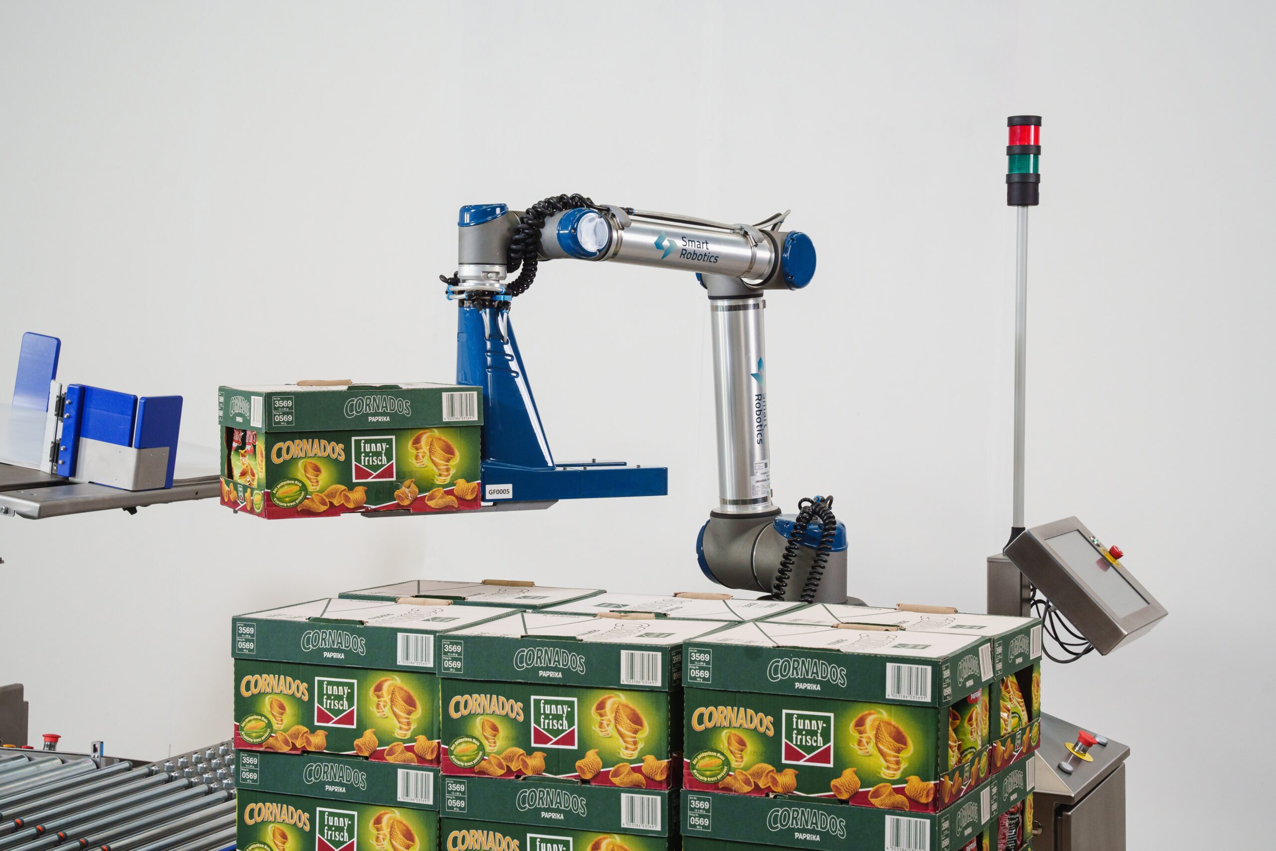 cobot palletizer food industry