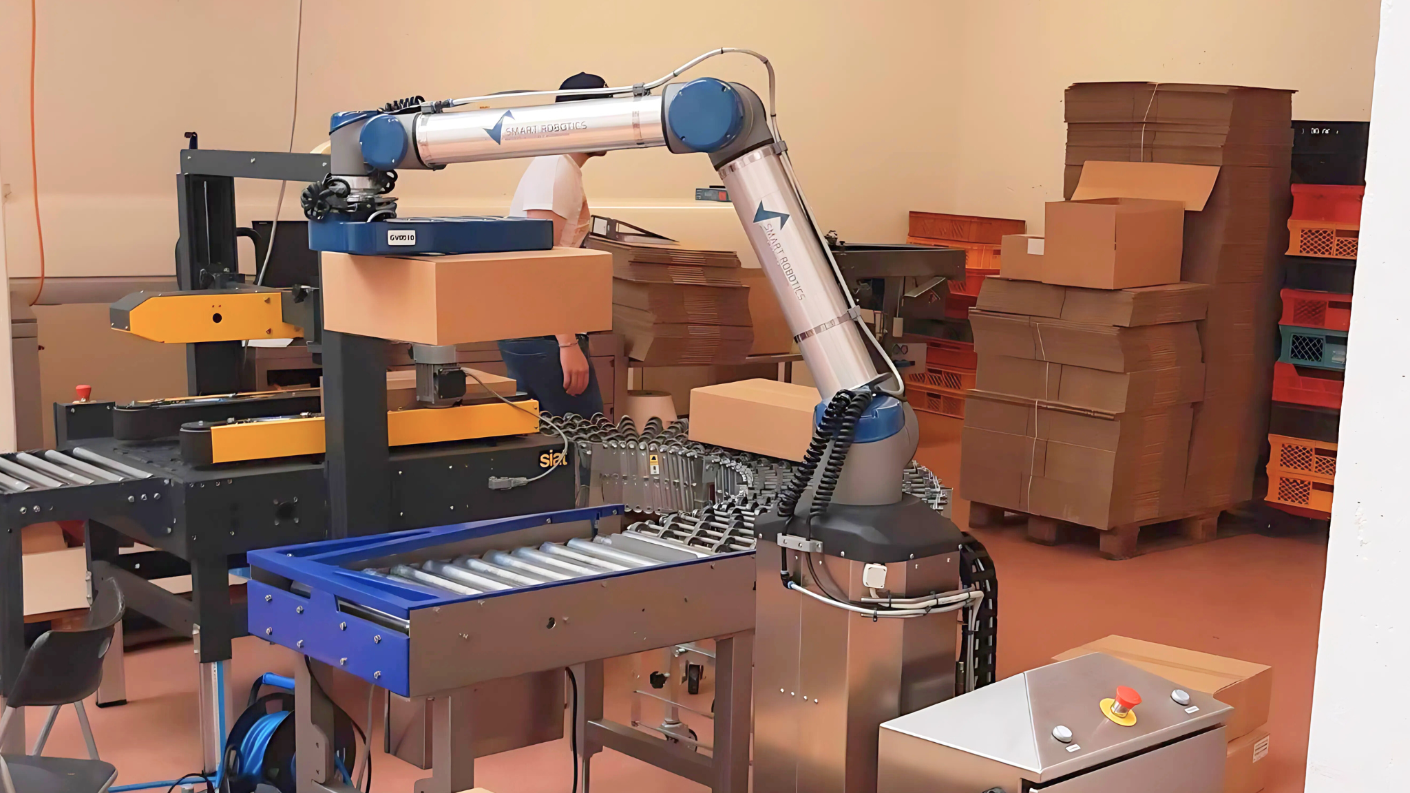 Lebkuchen Woitinek Cobot Palletizer