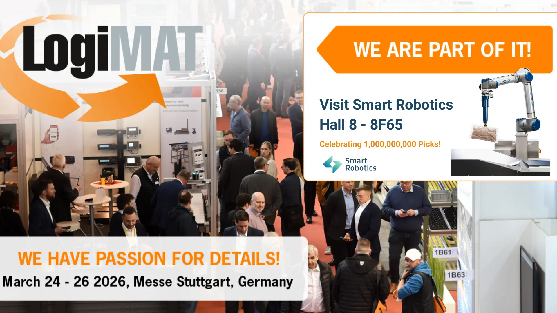 Smart Robotics at LogiMAT 2026 - Smart Robotics